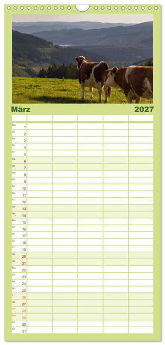 Schönes Sauerland (CALVENDO Familienplaner 2027)