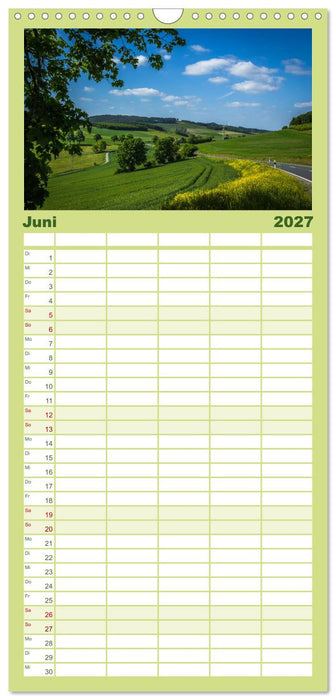Schönes Sauerland (CALVENDO Familienplaner 2027)