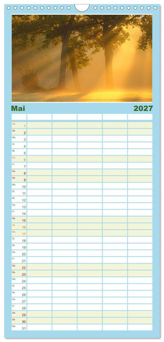 Nebelzauber (CALVENDO Familienplaner 2027)