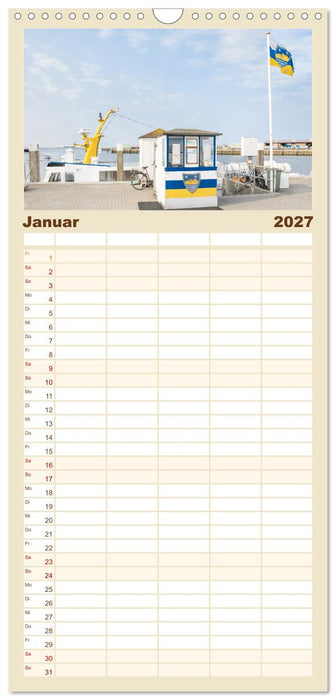 Moin Juist (CALVENDO Familienplaner 2027)