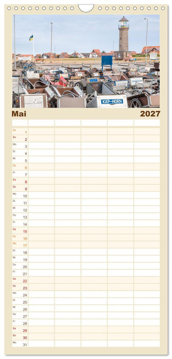 Moin Juist (CALVENDO Familienplaner 2027)