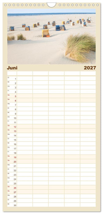 Moin Juist (CALVENDO Familienplaner 2027)