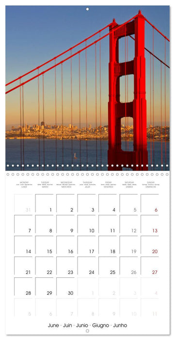 US HIGHLIGHTS Urban views and scenery (CALVENDO Monthly Calendar 2027)