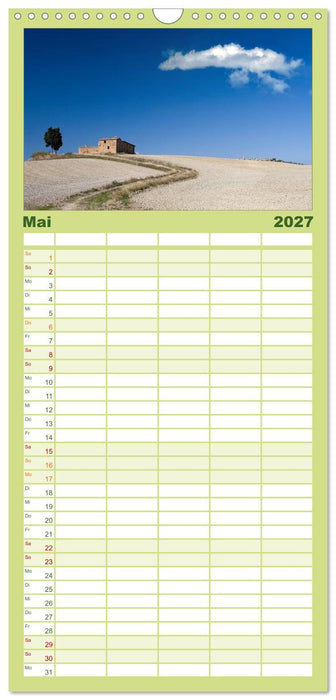 Wege durchs neue Jahr (CALVENDO Familienplaner 2027)