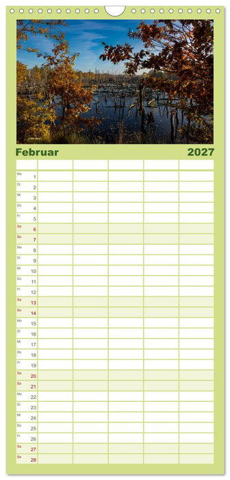 Hohes Moor Oldendorf (CALVENDO Familienplaner 2027)