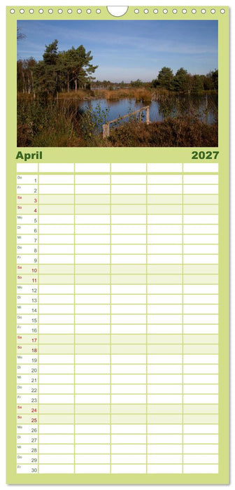 Hohes Moor Oldendorf (CALVENDO Familienplaner 2027)