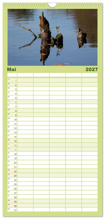 Hohes Moor Oldendorf (CALVENDO Familienplaner 2027)