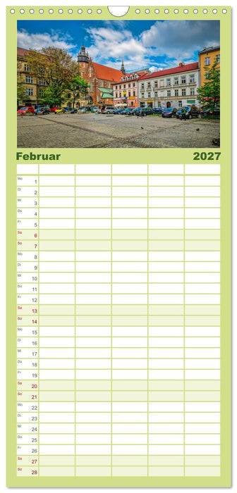 Krakau - das polnische Florenz (CALVENDO Familienplaner 2027)