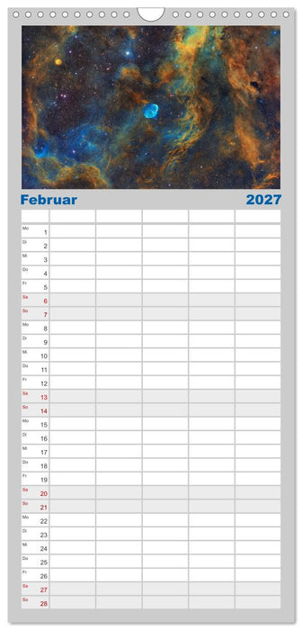 Juwelen der Nacht (CALVENDO Familienplaner 2027)