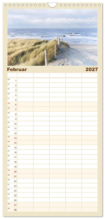 Ferien in Holland (CALVENDO Familienplaner 2027)
