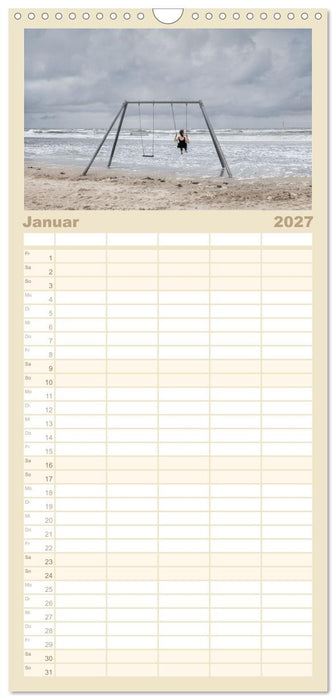 Moin Spiekeroog (CALVENDO Familienplaner 2027)