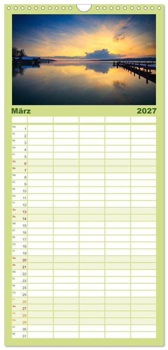 Deutschlands Motive (CALVENDO Familienplaner 2027)