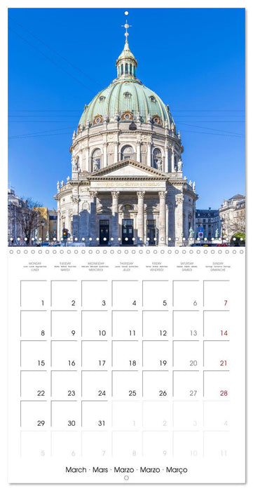 COPENHAGEN Highlights (CALVENDO Monthly Calendar 2027)
