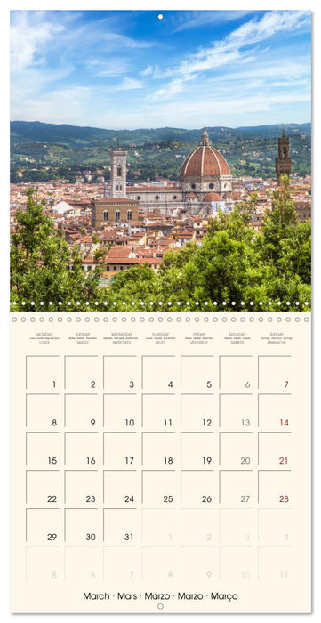 FLORENCE Impressions by day and night (CALVENDO Monthly Calendar 2027)