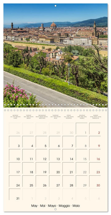 FLORENCE Impressions by day and night (CALVENDO Monthly Calendar 2027)