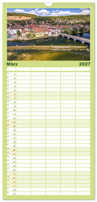 Frankreich - Franche-Comté (CALVENDO Familienplaner 2027)