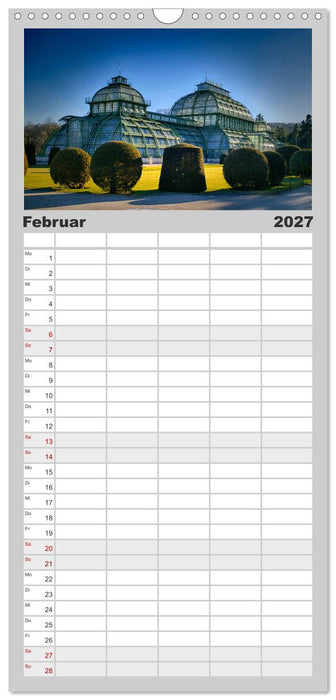 Wiener Eindrücke (CALVENDO Familienplaner 2027)