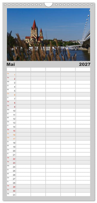 Wiener Eindrücke (CALVENDO Familienplaner 2027)