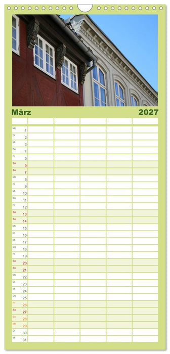 Ribe, Dänemarks alte Stadt mit Mittelaltercharme und Wikinger-Vergangenheit (CALVENDO Familienplaner 2027)