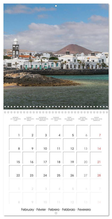 Canary Islands Lanzarote (CALVENDO Monthly Calendar 2027)