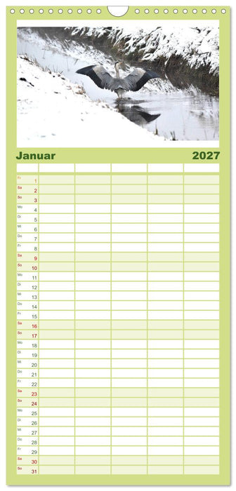 Unser Land im Norden (CALVENDO Familienplaner 2027)