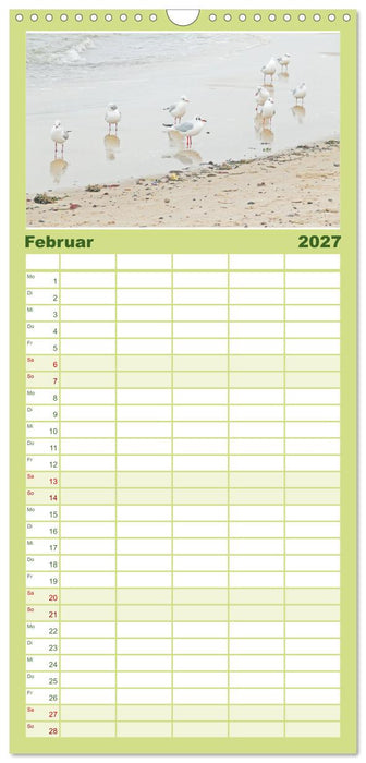 Ostseebad Kühlungsborn. Erholung mit allen Sinnen (CALVENDO Familienplaner 2027)