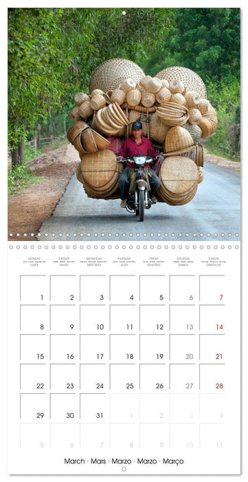 CAMBODIA Amazing Planet (CALVENDO Monthly Calendar 2027)