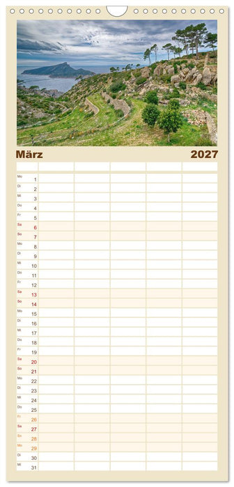 Magic Places - Sehnsuchtsorte nah und fern (CALVENDO Familienplaner 2027)