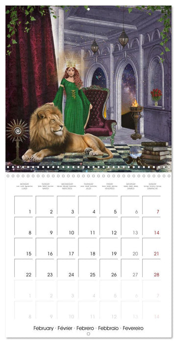 Divine Feminine Goddess Art (CALVENDO Monthly Calendar 2027)