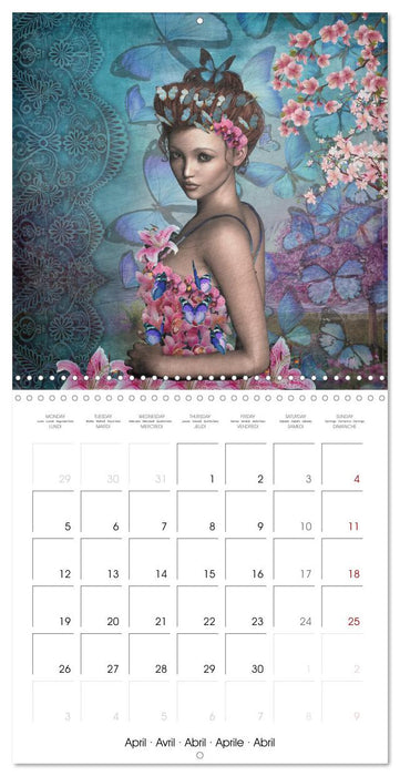 Divine Feminine Goddess Art (CALVENDO Monthly Calendar 2027)