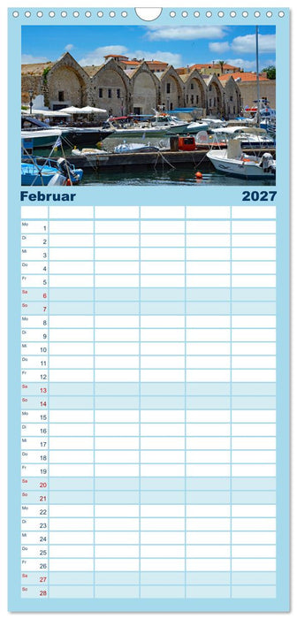 Kretas bezaubernder Norden (CALVENDO Familienplaner 2027)