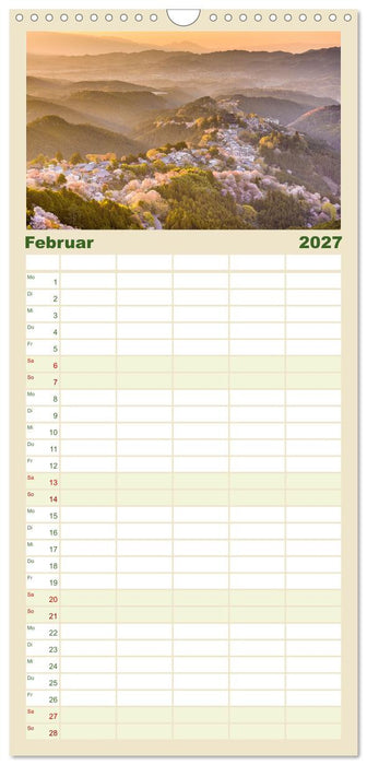 Japan - Im Land der aufgehenden Sonne. (CALVENDO Familienplaner 2027)
