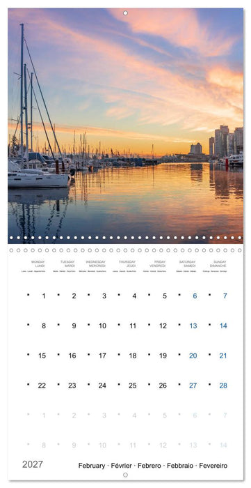 World Cities at Night (CALVENDO Monthly Calendar 2027)