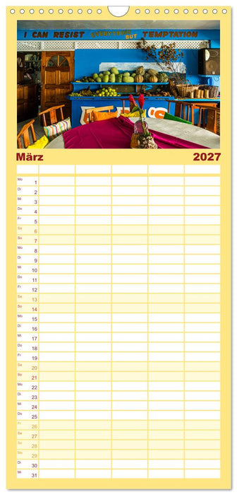 Früchte der Karibik (CALVENDO Familienplaner 2027)