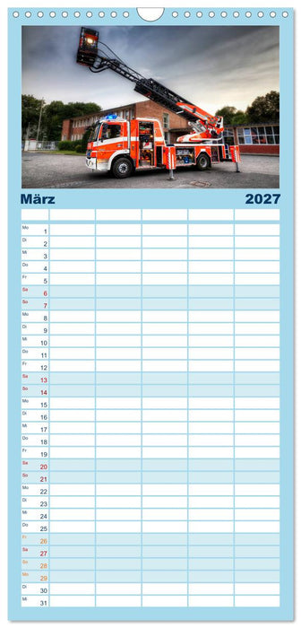 Berufsfeuerwehr Braunschweig (CALVENDO Familienplaner 2027)