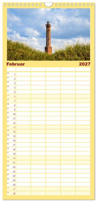 Nordsee Insel Norderney (CALVENDO Familienplaner 2027)