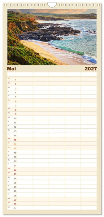 Cornwall - Einzigartig (CALVENDO Familienplaner 2027)