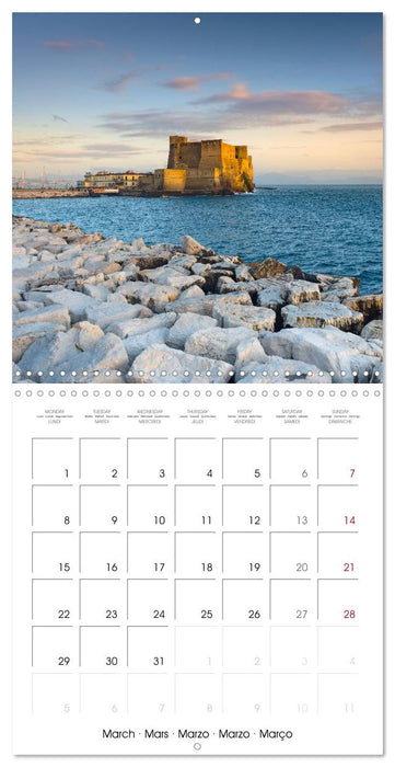 Naples - Lights And Colors (CALVENDO Monthly Calendar 2027)