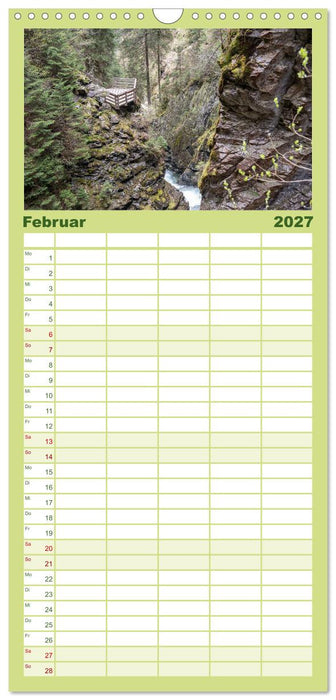 Zauberhaftes Südtirol (CALVENDO Familienplaner 2027)
