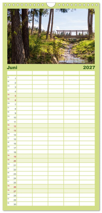 Zauberhaftes Südtirol (CALVENDO Familienplaner 2027)