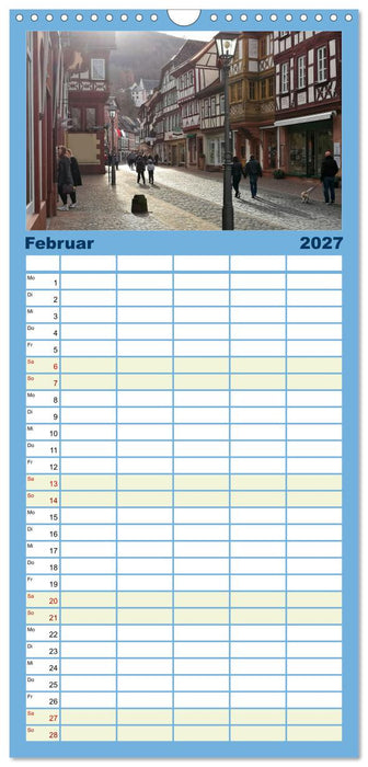 Wanderbares Miltenberg (CALVENDO Familienplaner 2027)