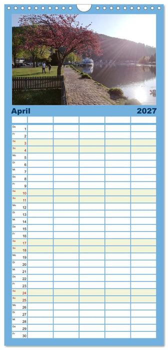 Wanderbares Miltenberg (CALVENDO Familienplaner 2027)