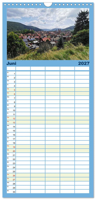 Wanderbares Miltenberg (CALVENDO Familienplaner 2027)