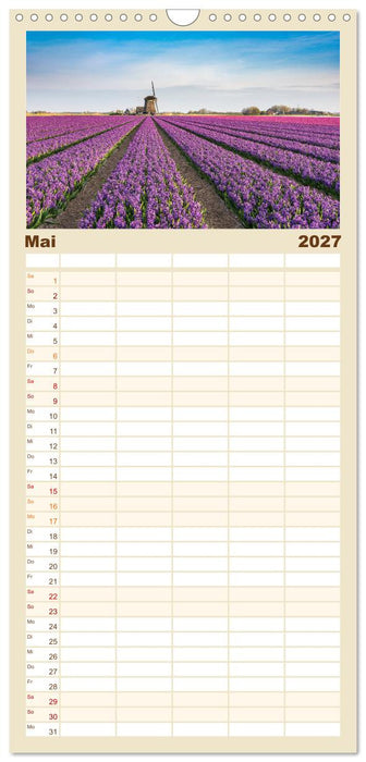 Wunderschöne Niederlande (CALVENDO Familienplaner 2027)