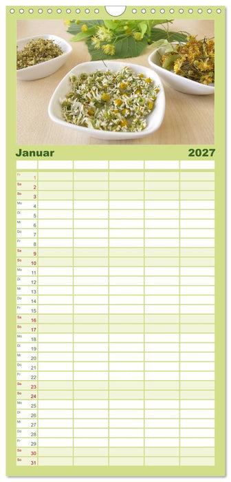 Momente zum Innehalten (CALVENDO Familienplaner 2027)