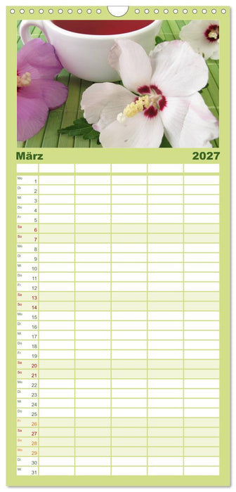 Momente zum Innehalten (CALVENDO Familienplaner 2027)