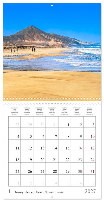 Canary Islands - Volcanic Beauties (CALVENDO Monthly Calendar 2027)