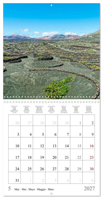 Canary Islands - Volcanic Beauties (CALVENDO Monthly Calendar 2027)