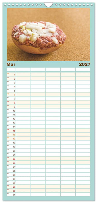 Mettkalender - Spread some more Mett (CALVENDO Familienplaner 2027)