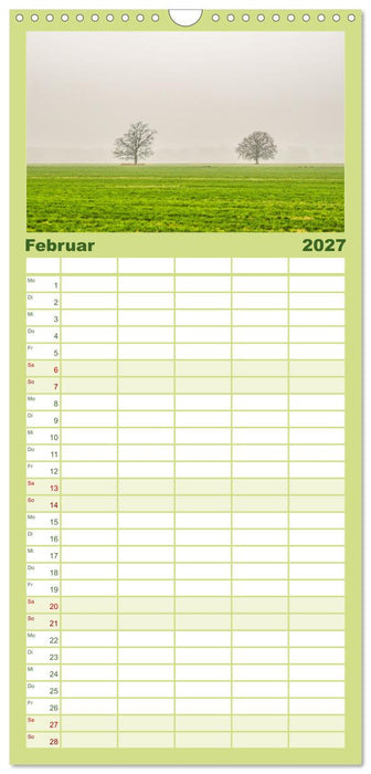 Friedländer Große Wiese (CALVENDO Familienplaner 2027)